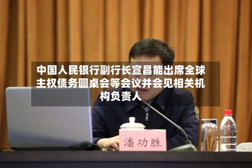 中国人民银行副行长宣昌能出席全球主权债务圆桌会等会议并会见相关机构负责人-第3张图片