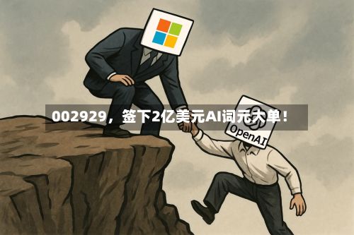 002929	，签下2亿美元AI词元大单！-第1张图片