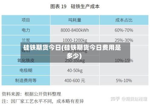 硅铁期货今日(硅铁期货今日费用是多少)-第2张图片
