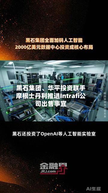 黑石集团、华平投资联手摩根士丹利推进Intrafi公司出售事宜-第3张图片