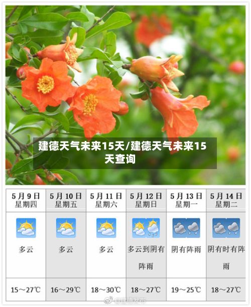 建德天气未来15天/建德天气未来15天查询