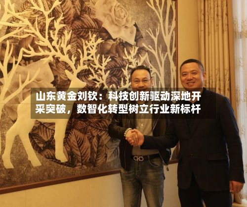 山东黄金刘钦：科技创新驱动深地开采突破，数智化转型树立行业新标杆-第2张图片