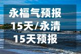 永福气预报15天/永清15天预报