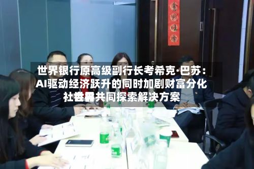 世界银行原高级副行长考希克·巴苏：AI驱动经济跃升的同时加剧财富分化，世界社会需共同探索解决方案-第3张图片