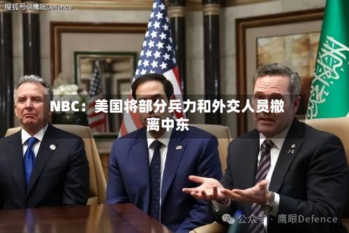 NBC：美国将部分兵力和外交人员撤离中东-第3张图片