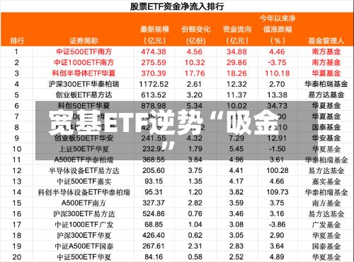宽基ETF逆势“吸金”-第3张图片