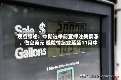 观点综述：中期选举前宜押注美债涨、做空美元 避险情绪或延至11月中-第3张图片
