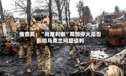 俄官员：“尚难判断”局部停火是否影响乌克兰问题谈判-第2张图片