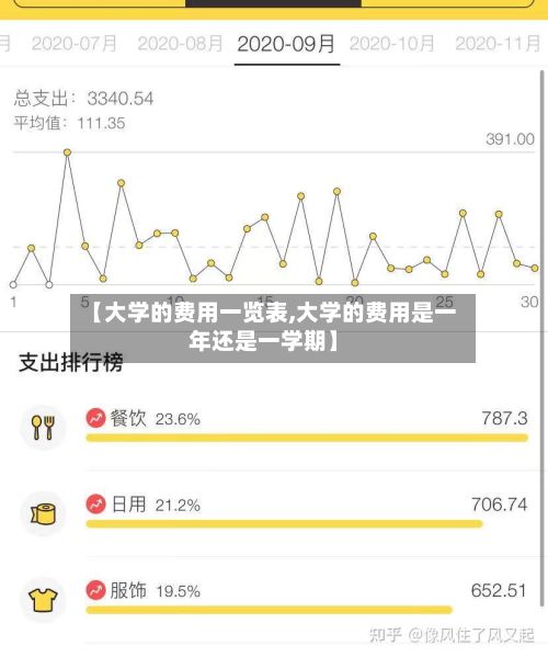 【大学的费用一览表,大学的费用是一年还是一学期】