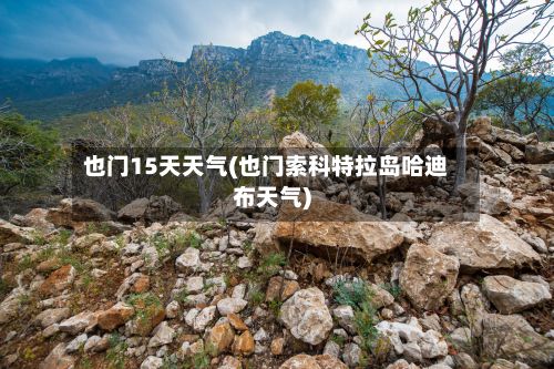 也门15天天气(也门索科特拉岛哈迪布天气)