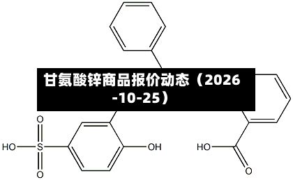 甘氨酸锌商品报价动态（2026-10-25）-第1张图片