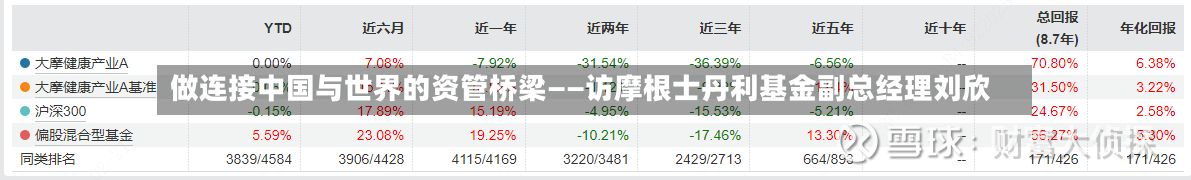 做连接中国与世界的资管桥梁——访摩根士丹利基金副总经理刘欣-第2张图片