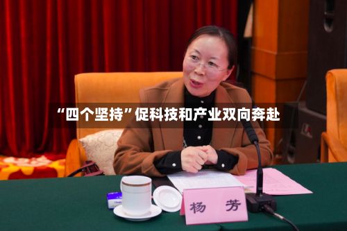 “四个坚持”促科技和产业双向奔赴-第2张图片