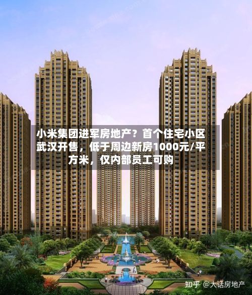 小米集团进军房地产？首个住宅小区武汉开售	，低于周边新房1000元/平方米，仅内部员工可购-第3张图片
