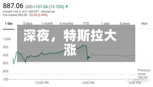 深夜，特斯拉大涨-第2张图片