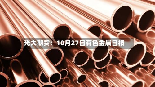 光大期货：10月27日有色金属日报-第2张图片