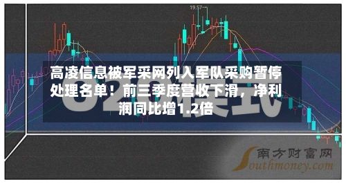 高凌信息被军采网列入军队采购暂停处理名单！前三季度营收下滑，净利润同比增1.2倍-第3张图片