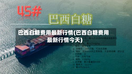 巴西白糖费用最新行情(巴西白糖费用最新行情今天)