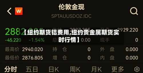【纽约期货铝费用,纽约贵金属期货实时行情】-第2张图片