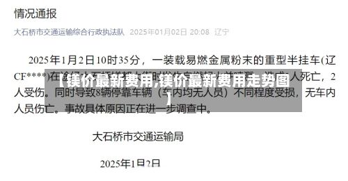 【镁价最新费用,镁价最新费用走势图】-第2张图片