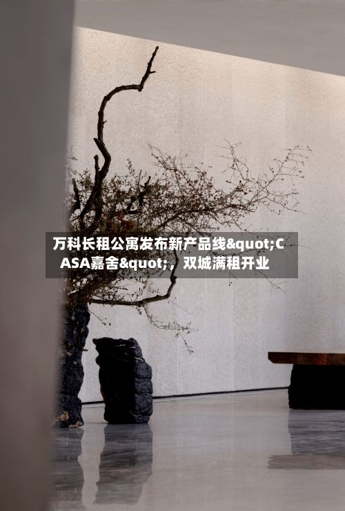万科长租公寓发布新产品线"CASA嘉舍"，双城满租开业