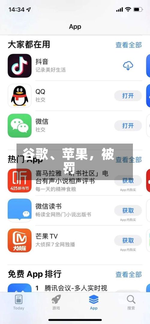 谷歌、苹果，被罚-第3张图片