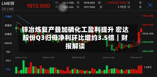 锌冶炼复产叠加磷化工盈利提升 宏达股份Q3归母净利环比增约3.5倍｜财报解读-第1张图片