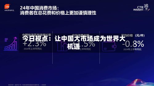 今日视点：让中国大市场成为世界大机遇-第2张图片