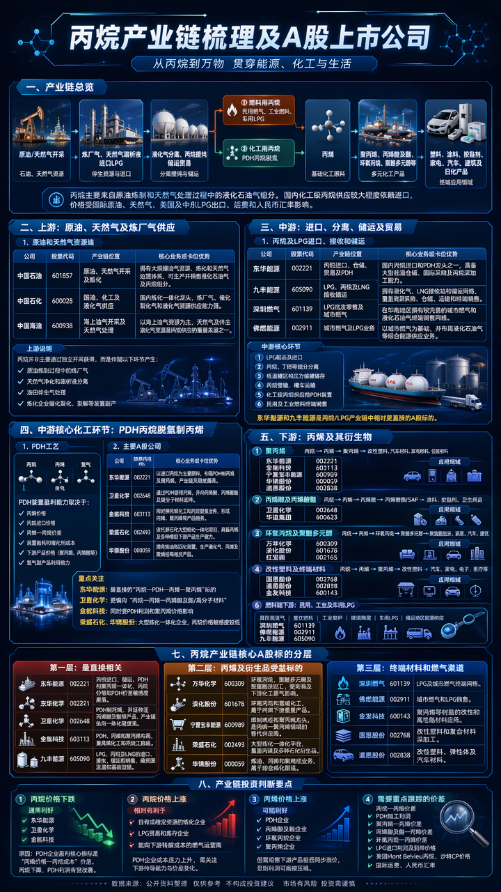 【现货异动】丙烷30天上涨31.1815%！地缘升温+供应运输风险推高进口成本与现货报价