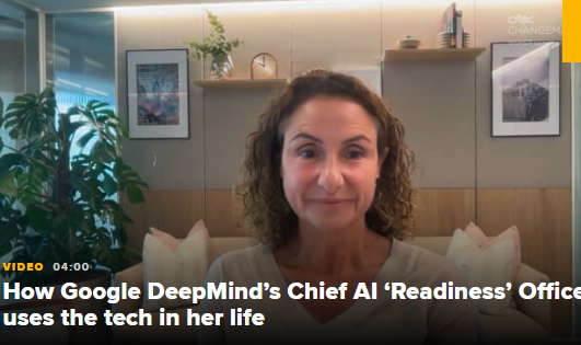 谷歌DeepMind易卜拉欣：全球首位AI“就绪官”	，畅谈为AI未来做好准备
