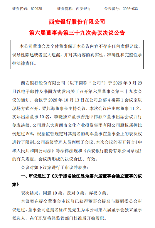 西安银行：聘任田丽	、郭广涛为副行长，田丽兼任首席合规官